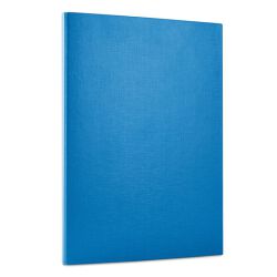 Office Products Teczka z rzepem PP, A4/1,5cm, 3-skrz., niebieska