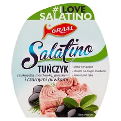 Sałatka Salatino Tuńczyk Z Oliwkami 160G Graal