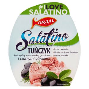 Sałatka Salatino Tuńczyk Z Oliwkami 160G Graal
