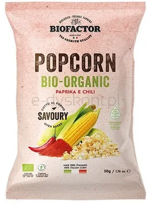 Popcorn Papryka-Chili Bezgl. Bio 50 G