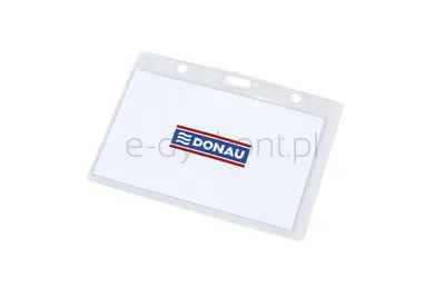 Donau Identyfikator Otwór Z Boku, Miękki, Transparentny