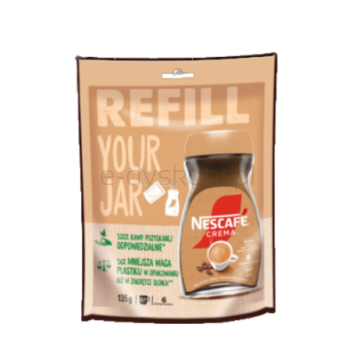 Nescafe Classic Kawa Rozpuszczalna Crema Refill 135 g