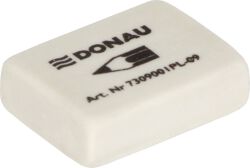 Donau Gumka Uniwersalna 31X23X9Mm, Biała