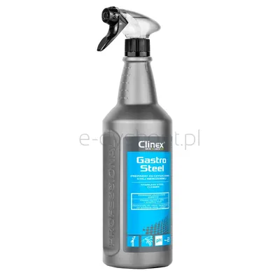Clinex Preparat Gastro Steel, do czyszczenia stali nierdzewnej, 1l