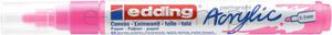 Marker akrylowy e-5100 EDDING, 2-3 mm, różowy neonowy