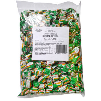 Unitop Rarytas Miętowy Karmelki Nadziewane 1 Kg
