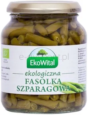 Fasolka Szparagowa W Zalewie Bio 340 G / 185 G