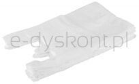 Sarantis Reklamówka HDPE, normal, 22/5/38 cm, 6 mikr., 200 szt., biała - 2