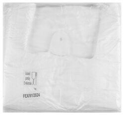 Sarantis Reklamówka HDPE, normal, 22/5/38 cm, 6 mikr., 200 szt., biała
