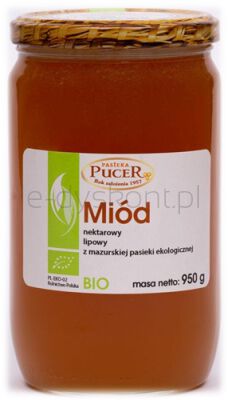 Pucer Miód lipowy BIO 950 g
