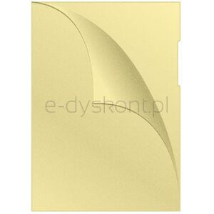 Q-Connect Obwoluta typu L, PP, A4, groszkowa, 120mikr., 100szt., żółta