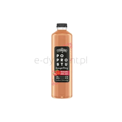 Tymbark Po Prostu Kompotowy Napój Truskawka Aronia Jabłko 1,25 L SK
