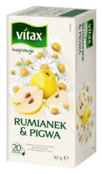 Vitax Herbata Inspiracje Rumianek Pigwa 20s
