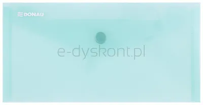 Donau Teczka Kopertowa Zatrzask, Pp, Dl, 180Mikr., Zielona