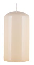 Donau HOME Świeca słupek Standard Gloss, 60x115mm, kremowy