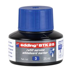 Edding Tusz do uzupełniania markerów do tablic suchościeralnych E-BTK 25 niebieski