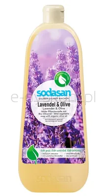 Mydło w płynie lawendowo - oliwkowe BIO 1000 ml