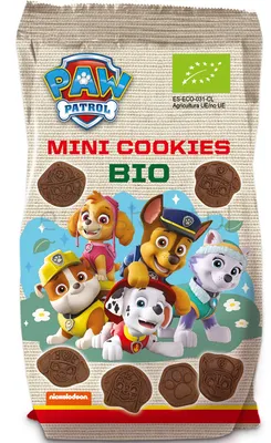 Mini Ciastka Kakaowe Dla Dzieci Psi Patrol Bio 100 G