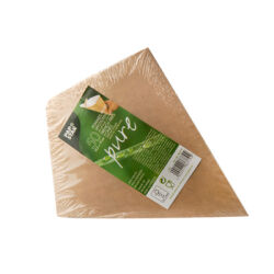 Papstar Torebki Na Frytki Z Miejscem Na Dip, Papierowe, Pure, 23,5 Cm X 19 Cm, Kolory: Brązowy/Biały, Pojemność 150 G, 50 Szt