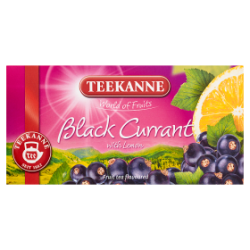 Teekanne Herbata World of Fruits, Czarna Porzeczka, 20 kopert