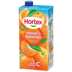 Hortex Pomarańcza Mandarynka nektar karton 2L