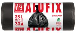 Alufix Worki na śmieci, HDPE, 35l, 30 szt., czarne