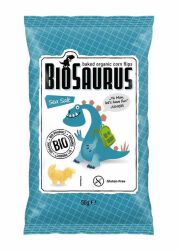 Biosaurus Chrupki Kukurydziane Dinozaury Z Solą Morską Bezgl. Bio 50 G