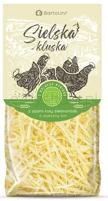 Sielska Kluska Z Jajami Od Kur Zielononóżek Krajanka Bio 250G