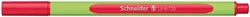 Schneider Cienkopis Line-Up, 0,4Mm, Czerwony 