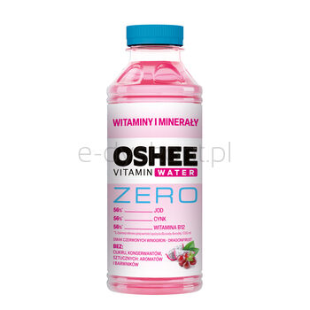 Oshee Vitamin Water Witaminy I Minerały Zero 555Ml