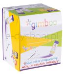 Gimboo Klej w sztyfcie PVP, trójkątny, znikający, 15g, 1 szt., pakowany w displayu, fioletowy - 5