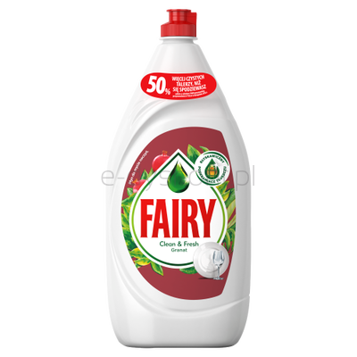 Fairy Płyn Do Mycia Naczyń Pomegranate  Red Orange 1350 Ml