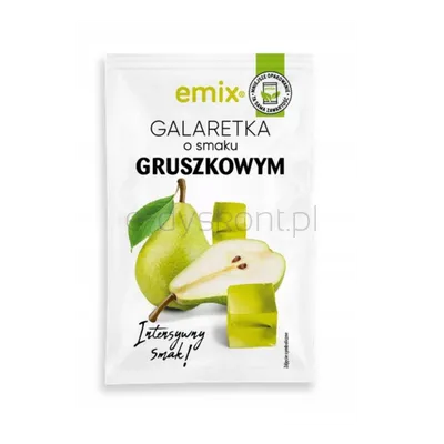 Galaretka gruszka emix 75g