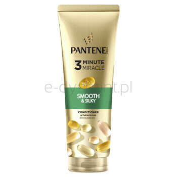 Pantene Pro-V Smooth  Sleek 3 Minute Miracle Odżywka 220 Ml Do Włosów Puszących Się