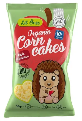 Chrupki Kukurydziane Jabłko-Cynamon Od 10 Miesiąca Bezgl. Bio 30 G