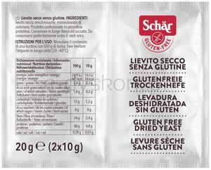 Lievito- drożdże suche BEZGL. 20 g