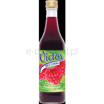 Victor Zaprawa Do Napojów O Smaku Malinowym 500 Ml Bez Cukru. 