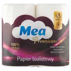 Papier Toaletowy Mea Premium Biały 3W 4Szt. Mw Dobry Wybór