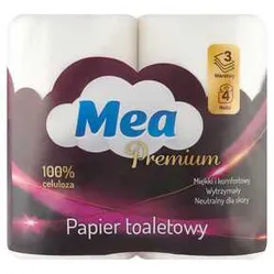 Papier Toaletowy Mea Premium Biały 3W 4Szt. Mw Dobry Wybór