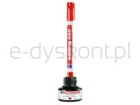 Edding Marker Permanentny E-400 1Mm, Czerwony  - 3