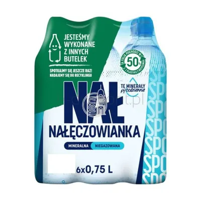 Nałęczowianka Woda Naturalna Niegazowana 0,75 l SK