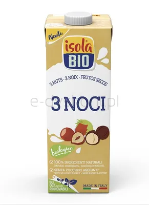 Napój Roślinny 3 Orzechy Bio 1 L