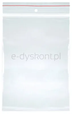 Office Products Torebka Strunowa Ldpe, 100X120Mm, 100Szt., Transparentna