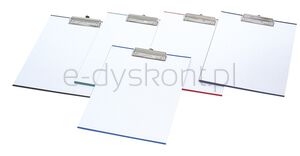 Donau Clipboard  deska, z klipsem, PP, A4, mix kolorów