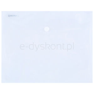 Donau Teczka kopertowa na zatrzask C5 transparentna