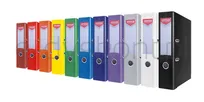 Office Products Segregator Officer Z Szyną, Pp, A4/75Mm, Fioletowy  - 2