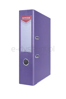 Office Products Segregator Officer Z Szyną, Pp, A4/75Mm, Fioletowy 