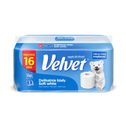 Papier Toaletowy Velvet Delikatnie Biały a'16