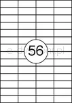 Office Product Etykiety 52,5x21,2mm, białe, 100 ark.  - 2