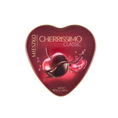 Mieszko Cherrissimo Serce 52Gx16Szt Puszka 